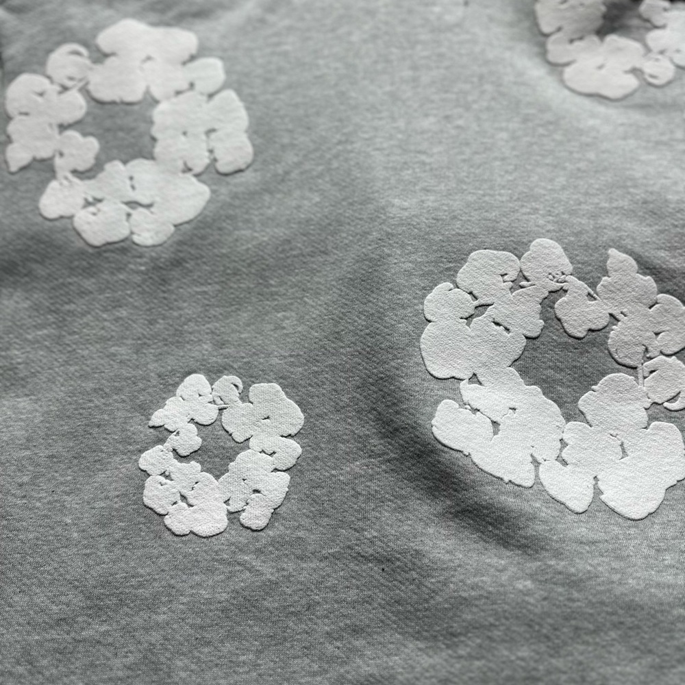 Denim Tears The Cotton Wreath Hoodie βGrayβ - Picture 6 of 9